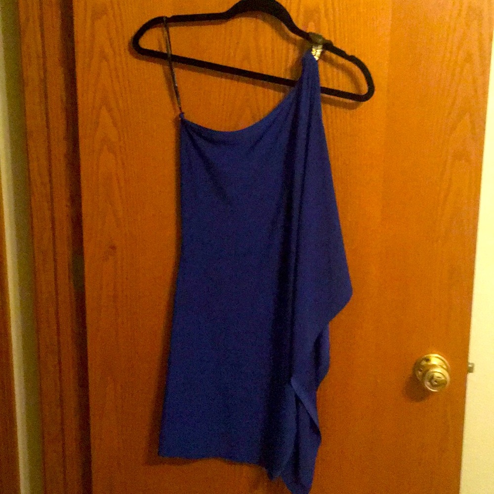 Blue dress